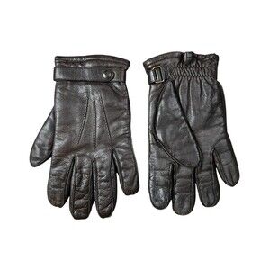Fownes Men's Brown Leather Lined Gloves with Thinsulate Lining  Size XL